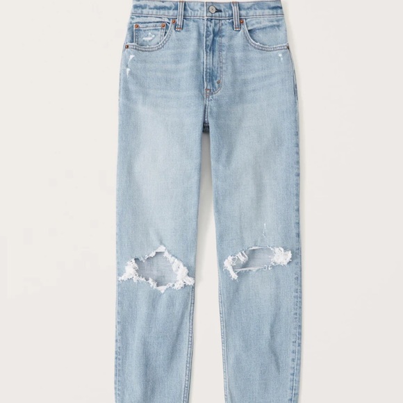 Abercrombie & Fitch Denim - Abercrombie The Mom High Rise Jeans